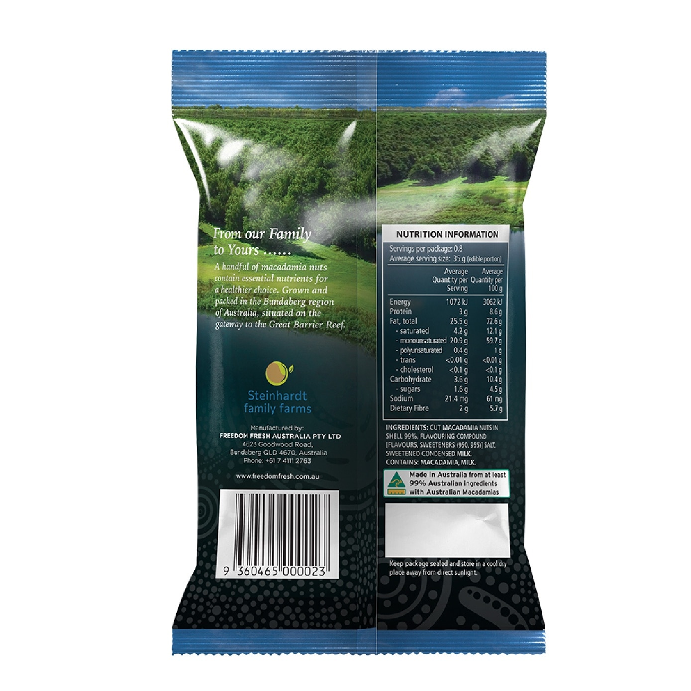 Vanilla Macadamia Nuts 75g image
