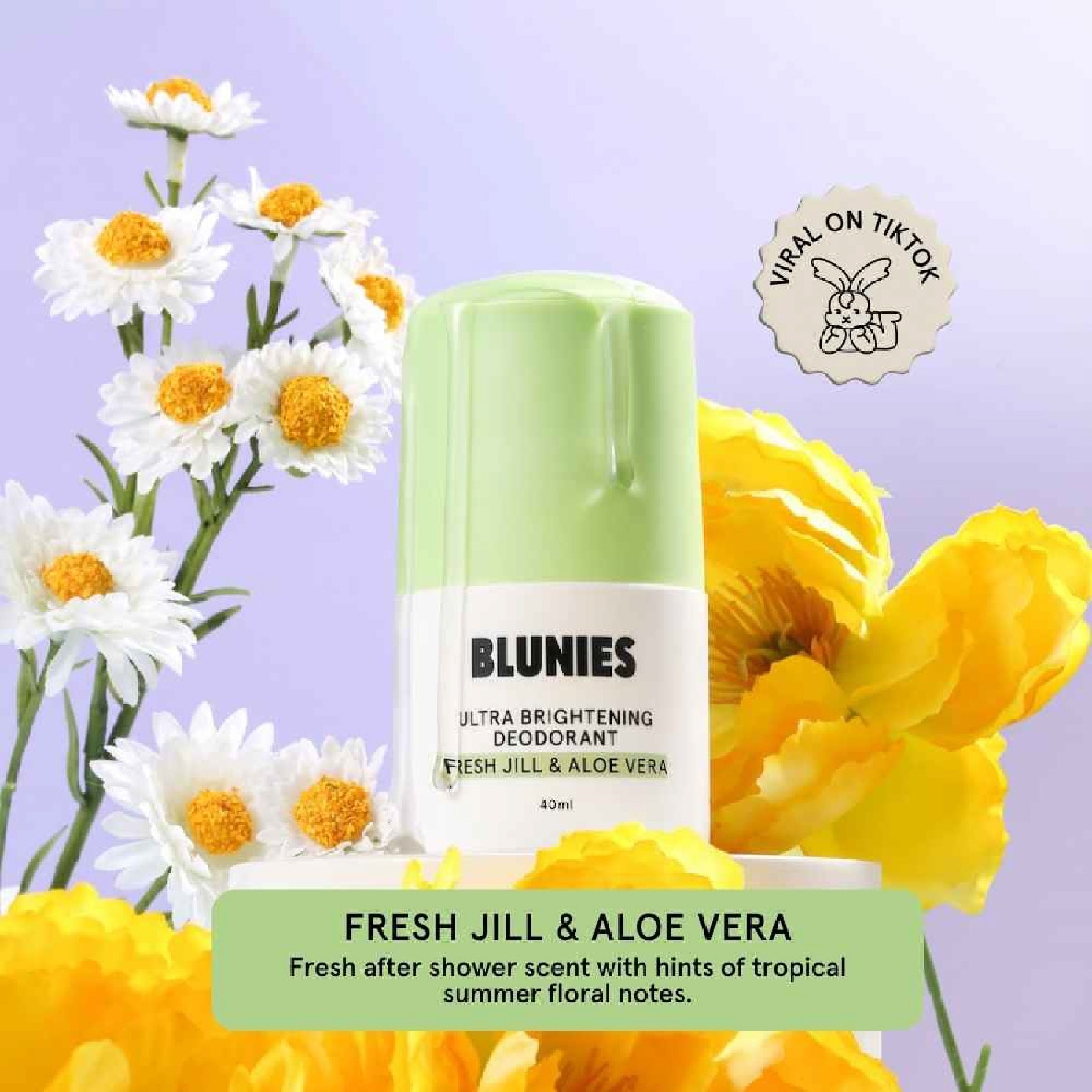 Ultra Brightening Fresh Jill & Aloe Vera Deodorant 40ml