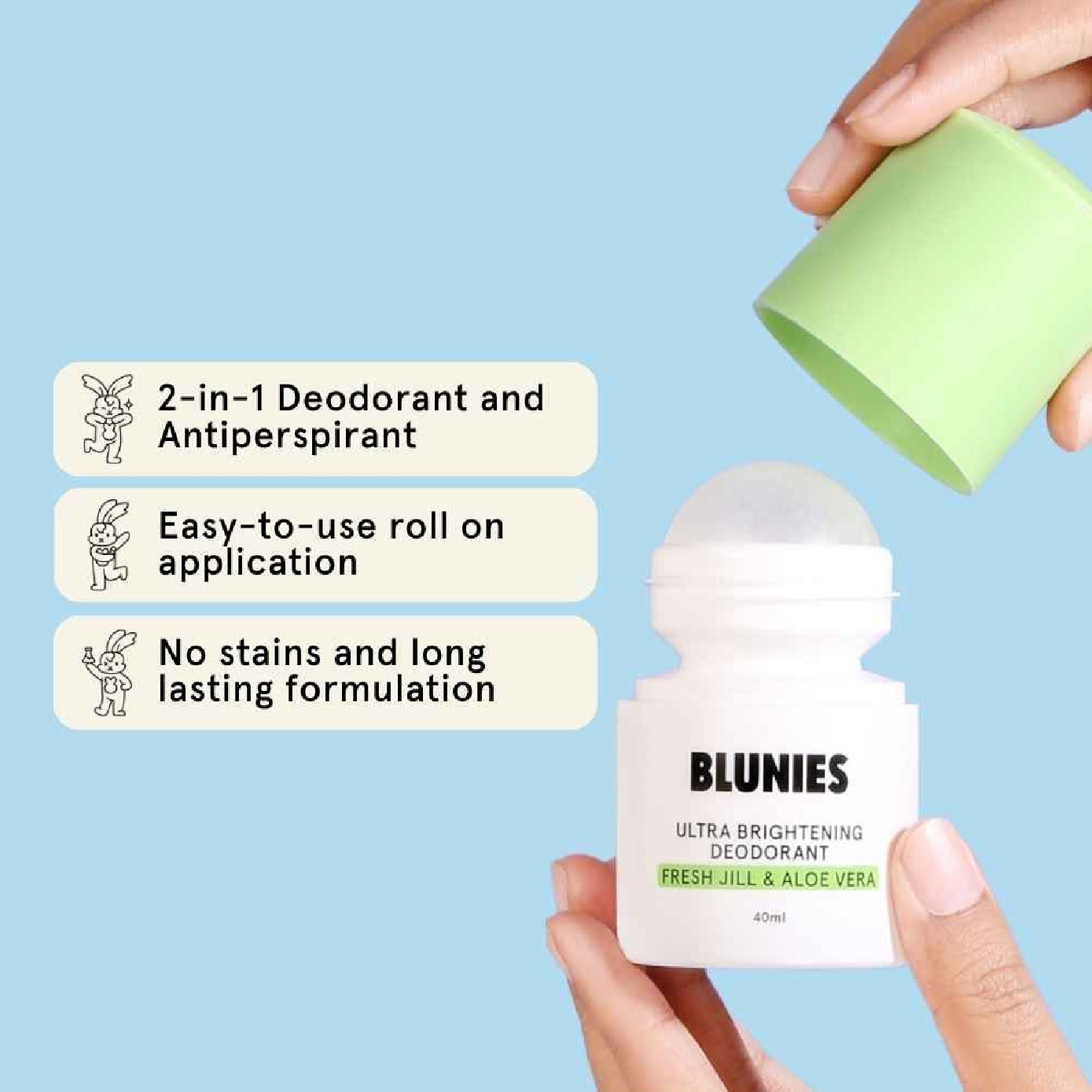 Ultra Brightening Fresh Jill & Aloe Vera Deodorant 40ml