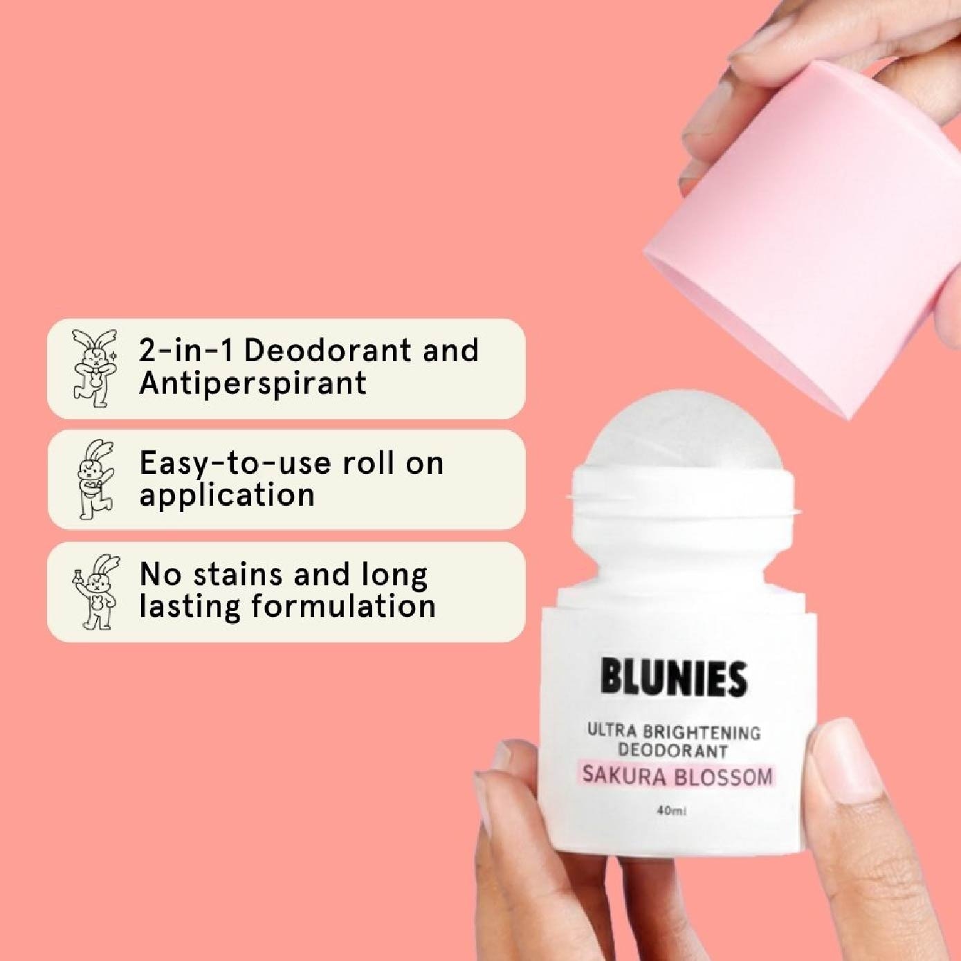 Ultra Brightening Sakura Blossom Deodorant 40ml image