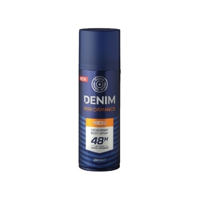 DENIM 48H Performance Deodorant Body Spray Mocha 200ml image