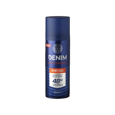 DENIM 48H Performance Deodorant Body Spray Sport Cool 200ml image
