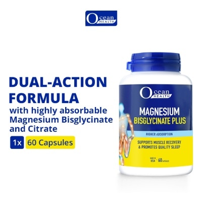 OCEAN HEALTH - Magnesium Bisglycinate Plus Health Supplement 60s image