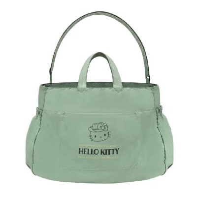 WATSONS [XMAS GIFT] SANRIO Hello Kitty Travel Tote Bag Green 1s