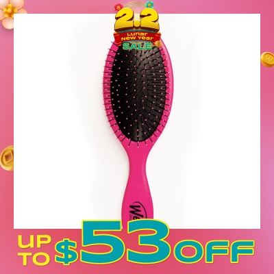WET BRUSH The Wet Hair Brush Regular Pink 1s