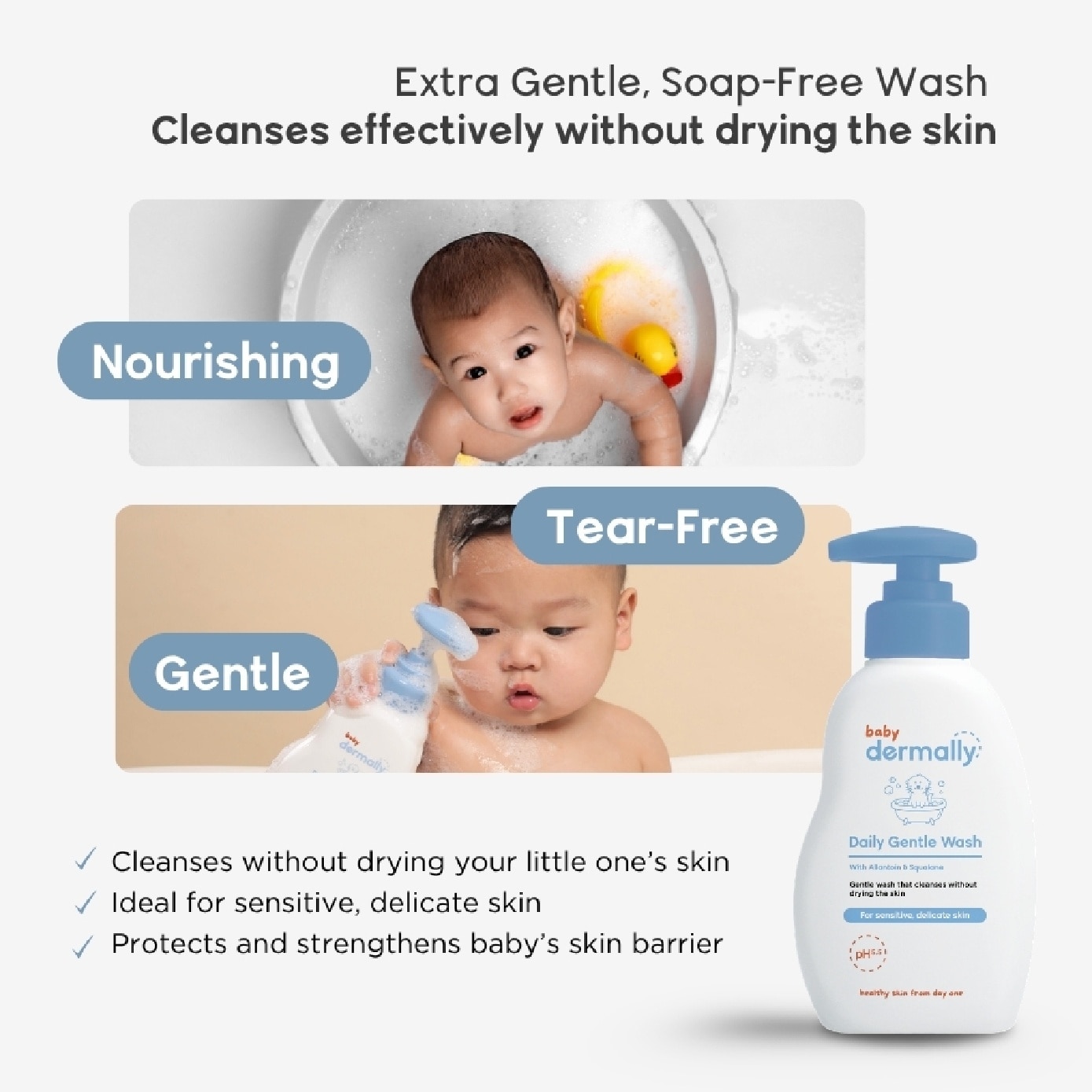 Baby Daily Gentle Wash 250ml