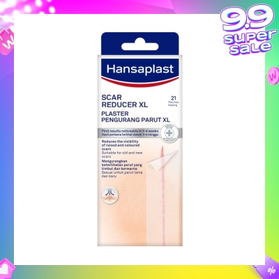 HANSAPLAST Transparent Scar Reducer XL Plaster (Suitable For Old & New Scars) 21s