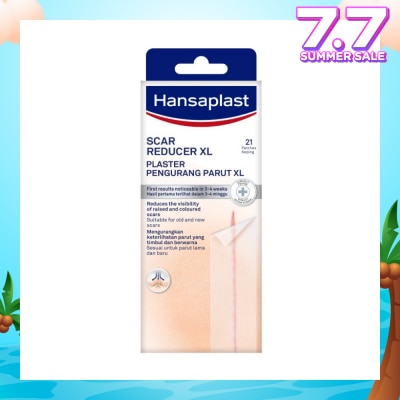 HANSAPLAST Transparent Scar Reducer XL Plaster (Suitable For Old & New Scars) 21s