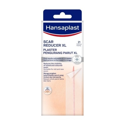 HANSAPLAST Transparent Scar Reducer XL Plaster (Suitable For Old & New Scars) 21s