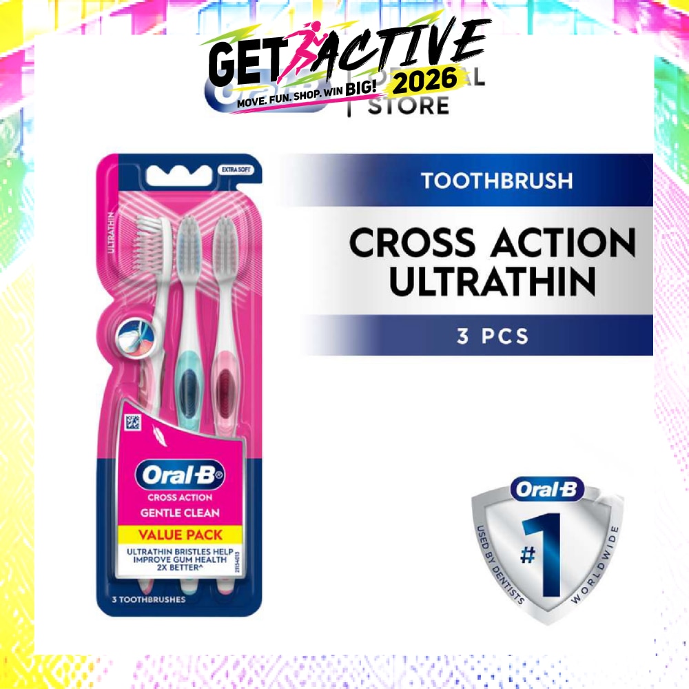 Crisscross Ultrathin Toothbrush 3 Pieces image