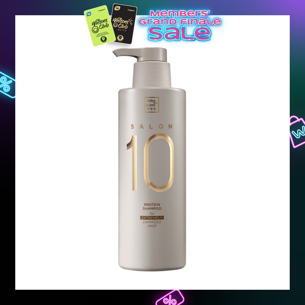 Salon 10 Protein Shampoo For Extremely Damaged Hair 500ml