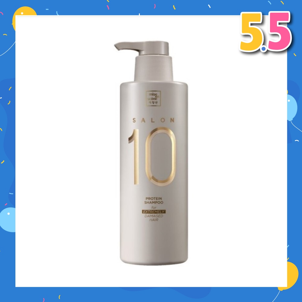 Salon 10 Protein Shampoo For Extremely Damaged Hair 500ml