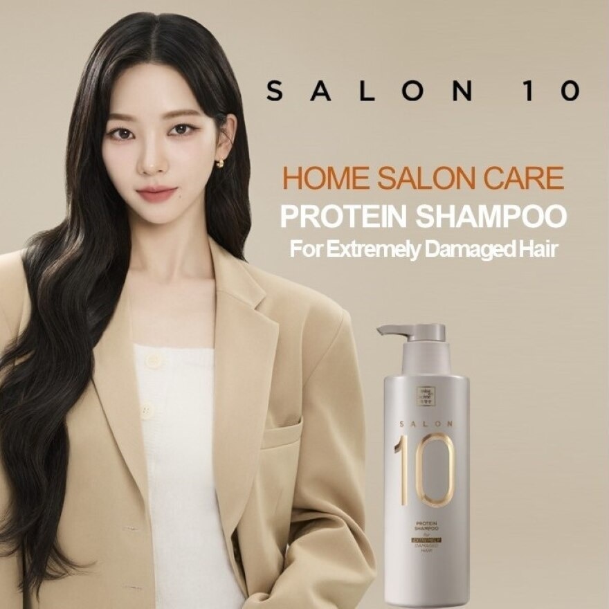 Salon 10 Protein Shampoo For Extremely Damaged Hair 500ml