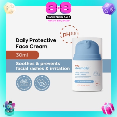 DERMALLY - Baby Daily Protective Face Cream 30ml