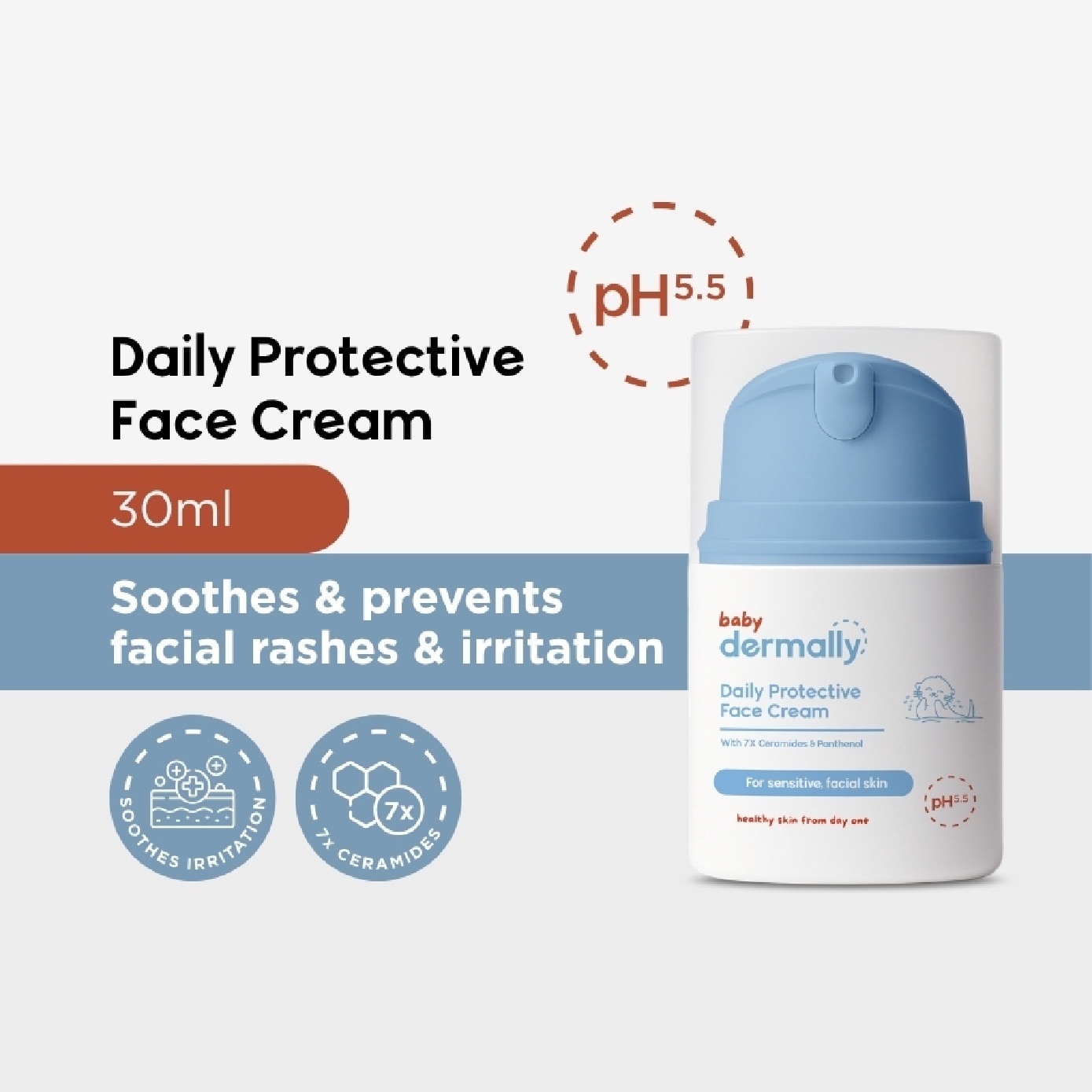 Baby Daily Protective Face Cream 30ml image