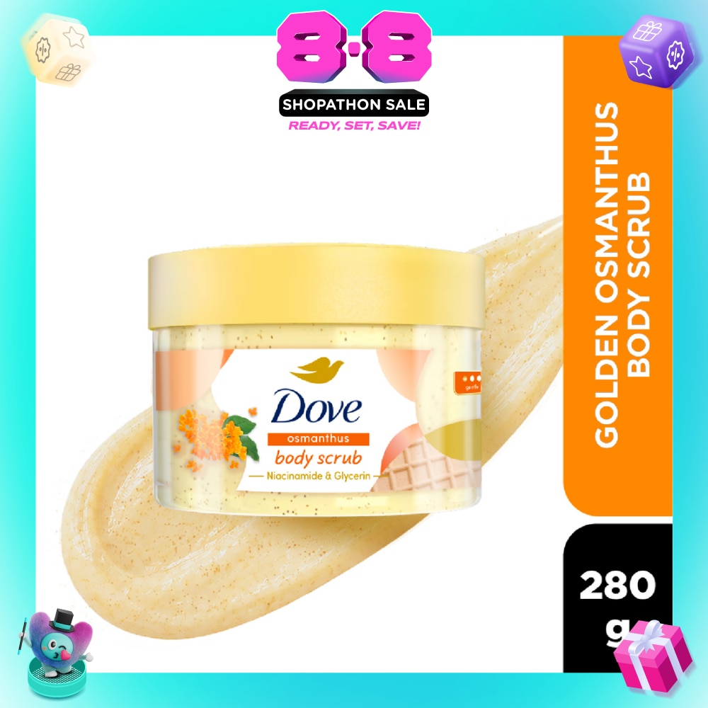 Golden Osmanthus Ice Cream Body Scrub 280g