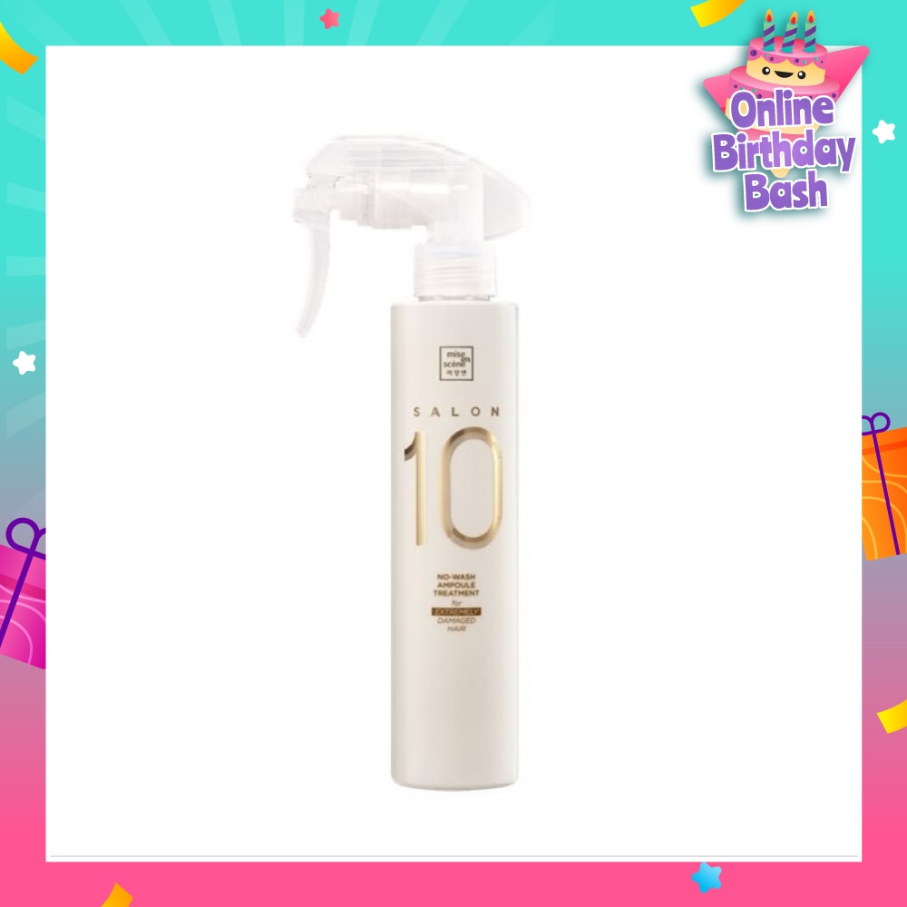 Salon 10 No-Wash Ampoule Treatment For Extremely Damaged Hair 200ml