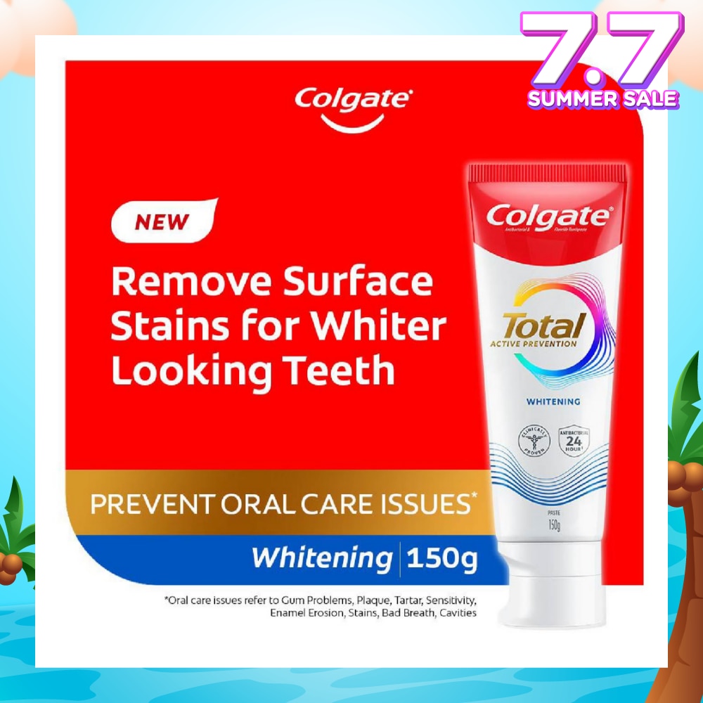 Total Active Prevention Toothpaste Whitening 150g