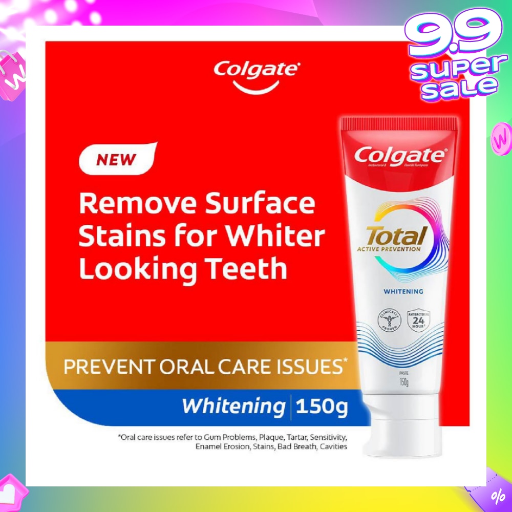 Total Active Prevention Toothpaste Whitening 150g