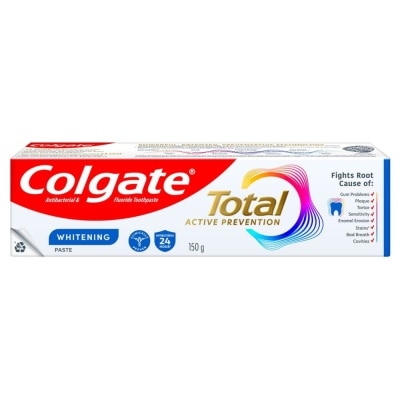 COLGATE Total Active Prevention Toothpaste Whitening 150g