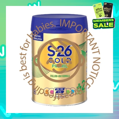 WYETH S26 Promil Gold Stage 2 Follow On Formula 900g