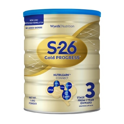 WYETH S26 Gold Progress Growing Up Milk 1.6kg (Expiry: Jul`2026)