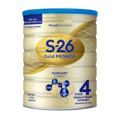 WYETH S26 Promise Gold Growing Up Milk Stage 4 1.6kg (Expiry: Jul`2026)