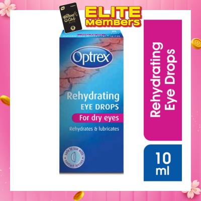 OPTREX Rehydrating Eye Drop (For Very Dry Eyes) 10ml (Expiry: Jan`2026)