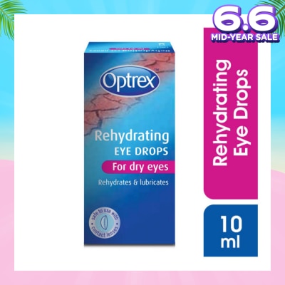 OPTREX Rehydrating Eye Drop (For Very Dry Eyes) 10ml (Expiry: Jan`2026)