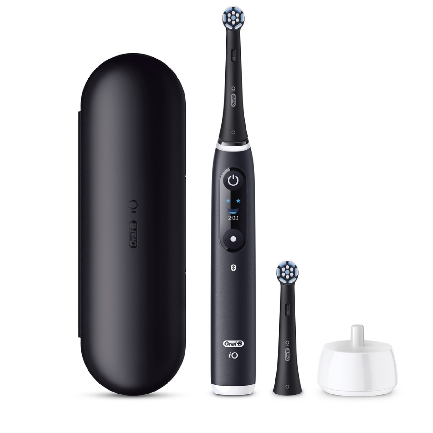iO Series 6 Electric Toothbrush Black Lava (with 2 Refill Heads, Charger & Travel Case) 1s image
