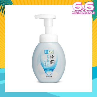 HADA LABO Hydrating Foaming Wash (Hydrating Wash With Hyaluronic Acid + Suitable For Dry Skin) 160ml