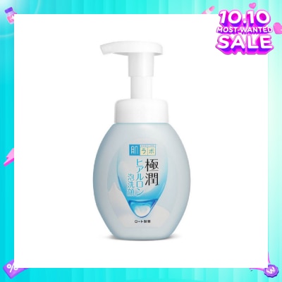 HADA LABO Hydrating Foaming Wash (Hydrating Wash With Hyaluronic Acid + Suitable For Dry Skin) 160ml