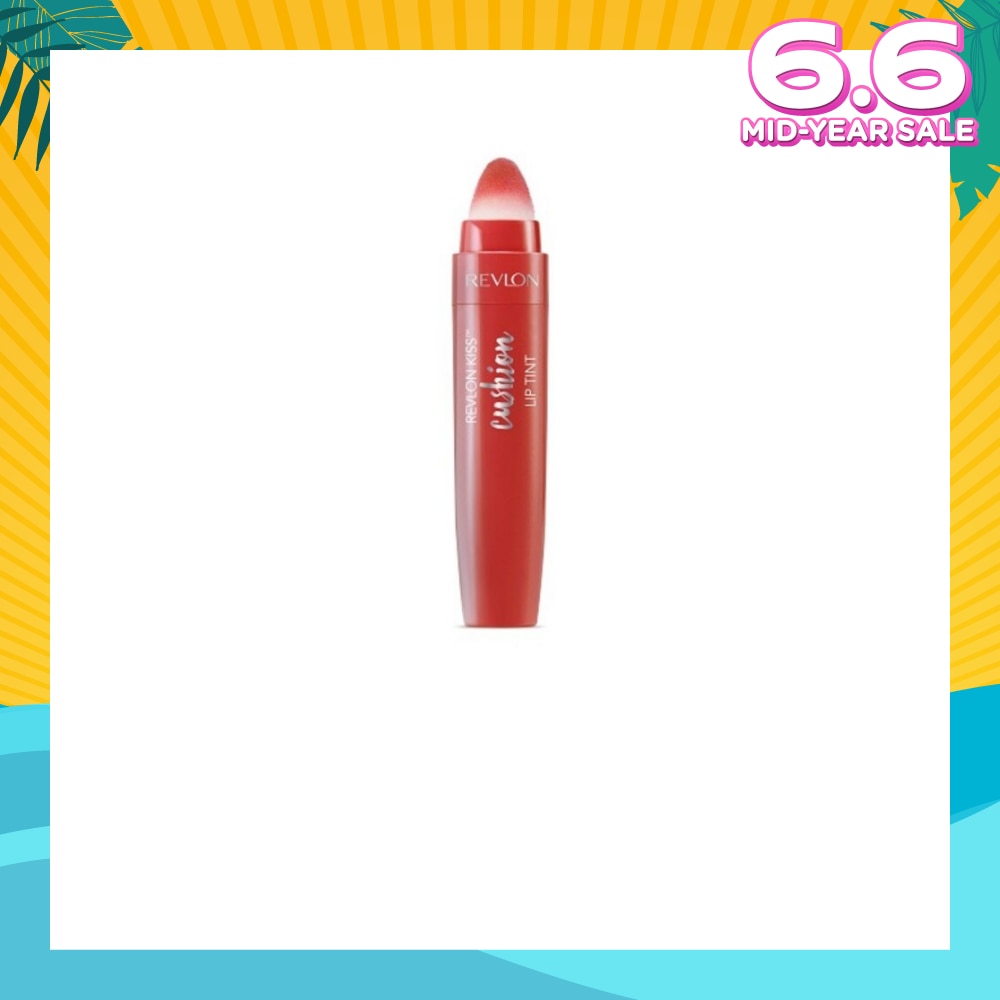 Kiss Cushion Lip Tint 250 High End Coral 5.5ML (Expiry: Dec`2025)