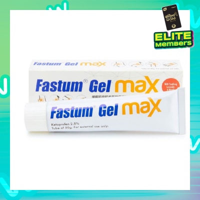 FASTUM Gel Max (For Muscle & Joint Pain) 50g