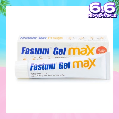 FASTUM Gel Max (For Muscle & Joint Pain) 50g