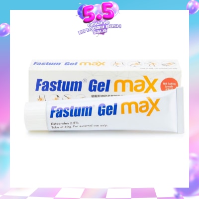 FASTUM - Gel Max (For Muscle & Joint Pain) 50g