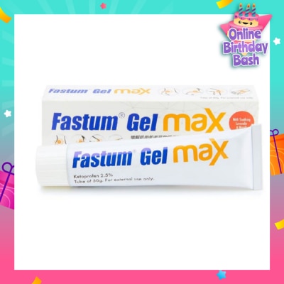 FASTUM Gel Max (For Muscle & Joint Pain) 50g