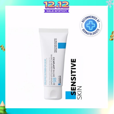 LA ROCHE-POSAY Cicaplast Baume B5 (Skin Repair & Soothing Moisturiser with Panthenol for Irritated & Dry Skin) 40ml