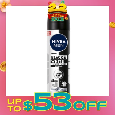 NIVEA Deodorant Black White (Power) Spray 150ml