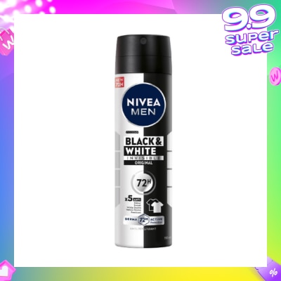 NIVEA Deodorant Black White (Power) Spray 150ml