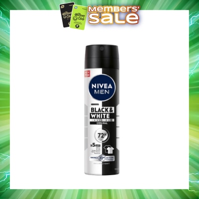 NIVEA - Deodorant Black White (Power) Spray 150ml