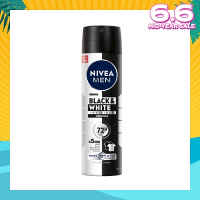 NIVEA Deodorant Black White (Power) Spray 150ml