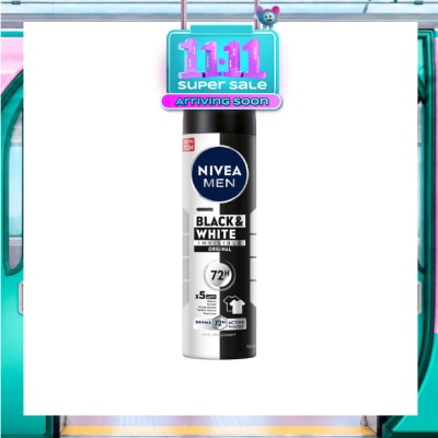 NIVEA Deodorant Black White (Power) Spray 150ml image