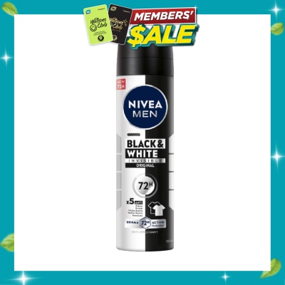 NIVEA Deodorant Black White (Power) Spray 150ml image