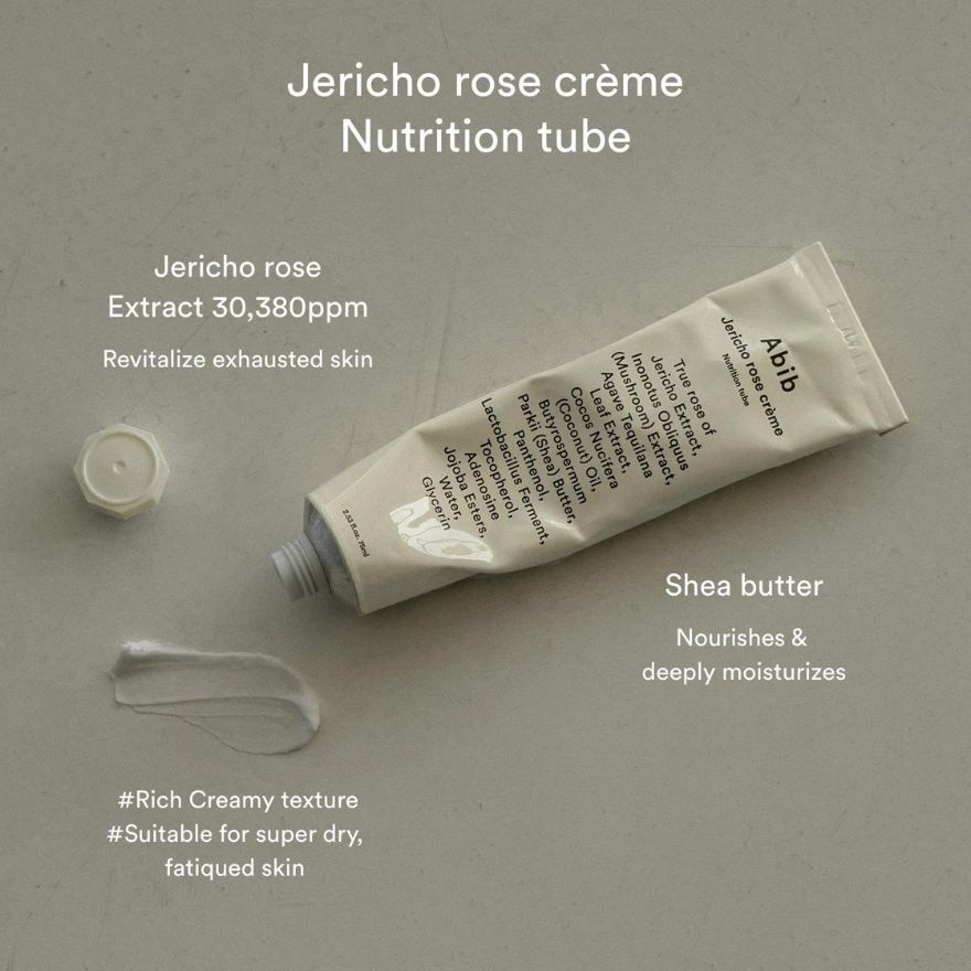 Jericho Rose Creme Nutrition Tube (Replenish & Hydrate Dry Skin) 75ml