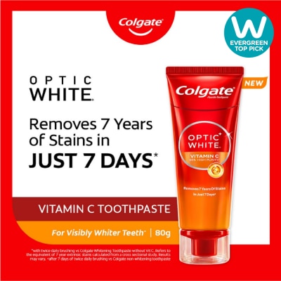 COLGATE - Optic White Vitamin C Toothpaste 80g image