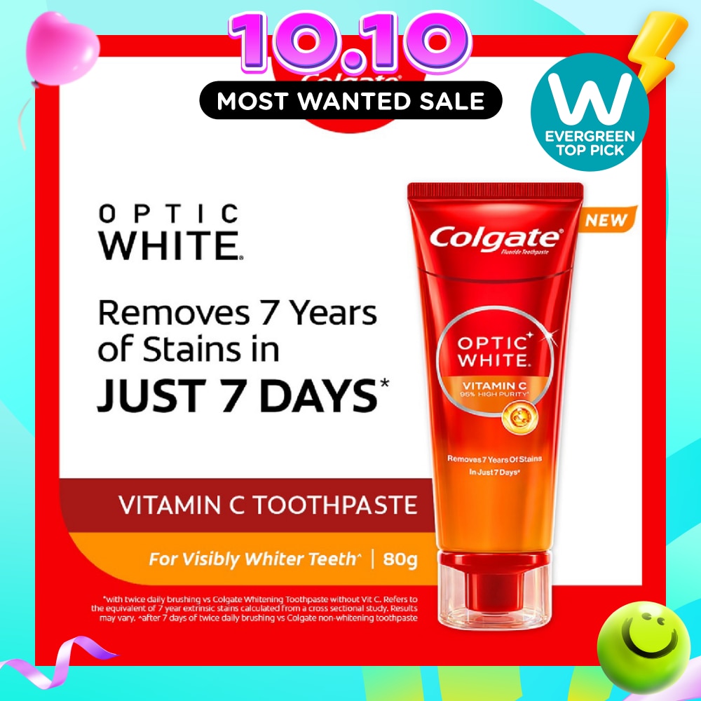 Optic White Vitamin C Toothpaste 80g image