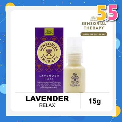 TIGER BALM Sensorial Therapy Lavender Relax (For Relaxing) 15g