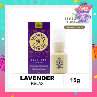 TIGER BALM Sensorial Therapy Lavender Relax (For Relaxing) 15g