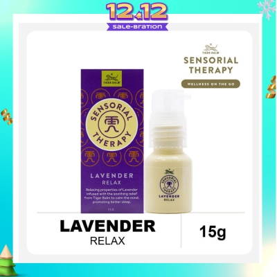 TIGER BALM Sensorial Therapy Lavender Relax (For Relaxing) 15g